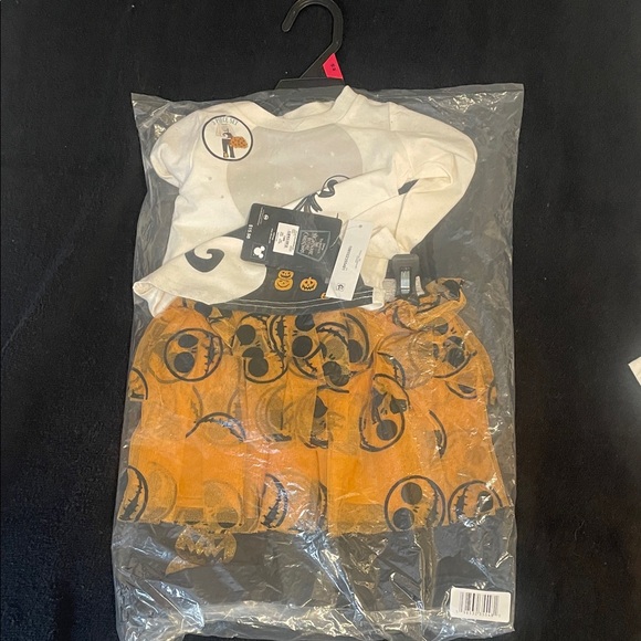 Disney Halloween outfit Nightmare Before Christmas 3 piece set nwt - Picture 10 of 11